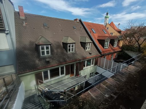 Blick zur Kirche St.Jakob.